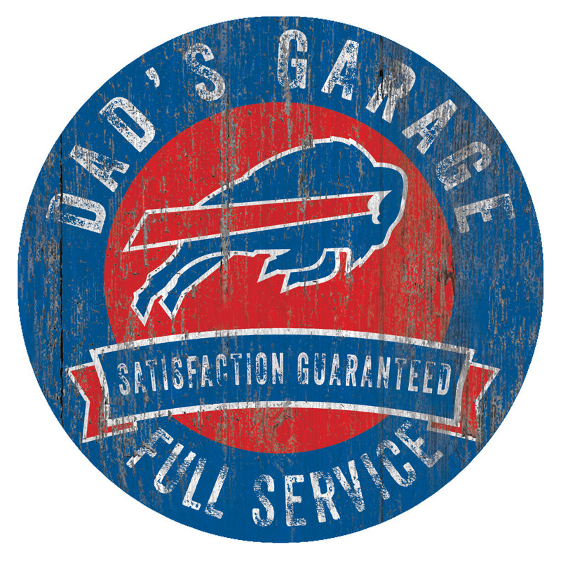 Décoration murale NFL Dad's Garage, Bills de Buffalo