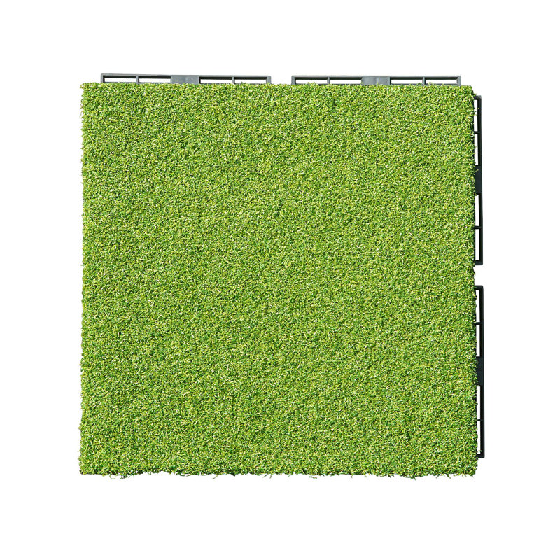Carreaux de terrasse en plastique gazon