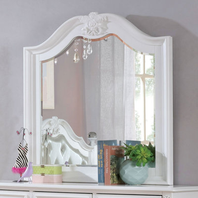 Houtzdale Wood Flat Mirror