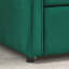 Lit de jour simple avec canapé-lit capitonné de taille simple avec accoudoirs ondulés (80,5 po x 44,5 po x 33,5 po)