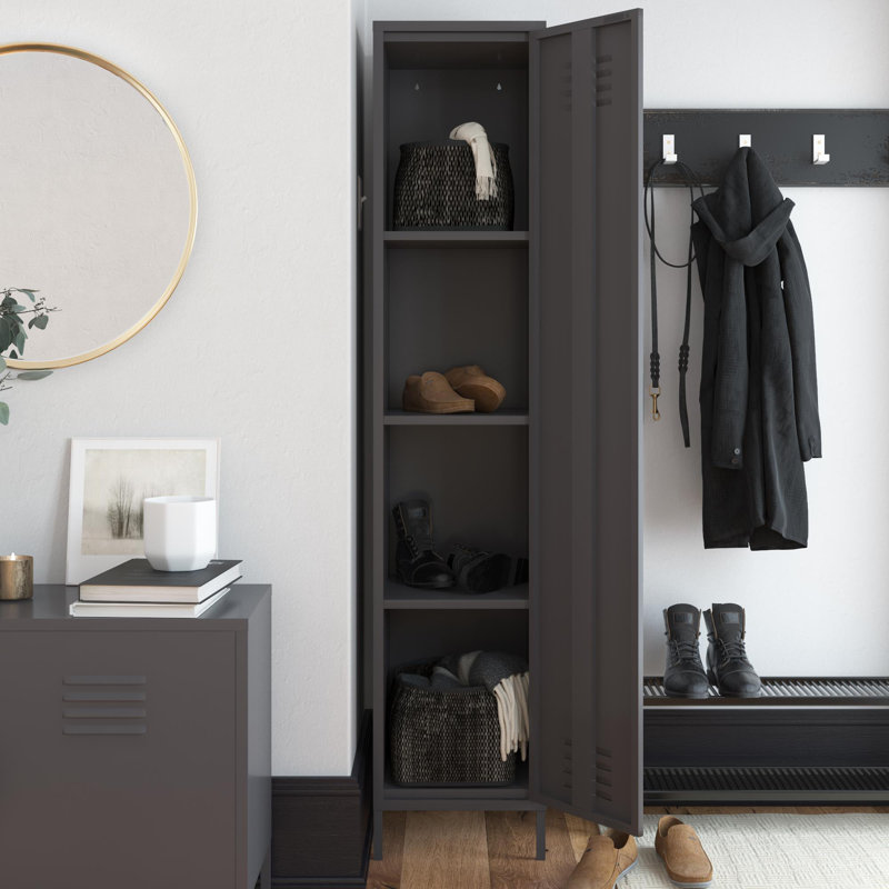 Thiam 1 -Door Cabinet, Grey