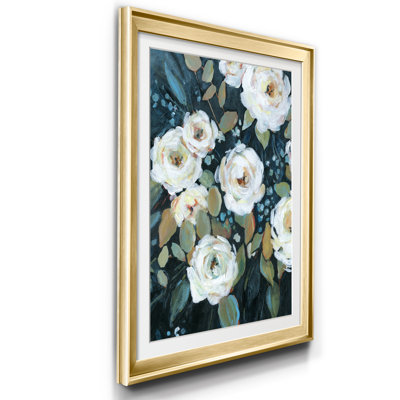 " Moonlit Garden II " Painting Print