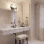  Éclairage pour salle de bain 3 lumières Garnet en laiton chaud-119771885-119771888-119771890