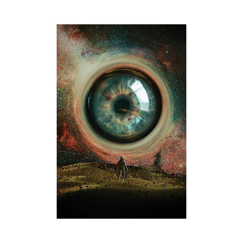 E Y E by Nicebleed - Print on Canvas, Wrapped Canvas, 66.04cm H x 45.72cm W x 3.81cm D