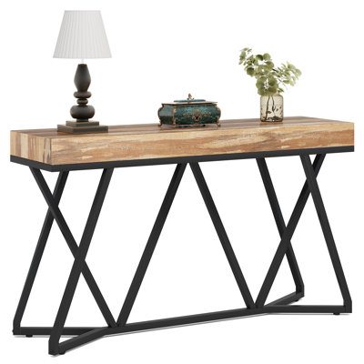 Warnack 55.11" Wood Modern Simple Console Hallway Table by 17 Stories