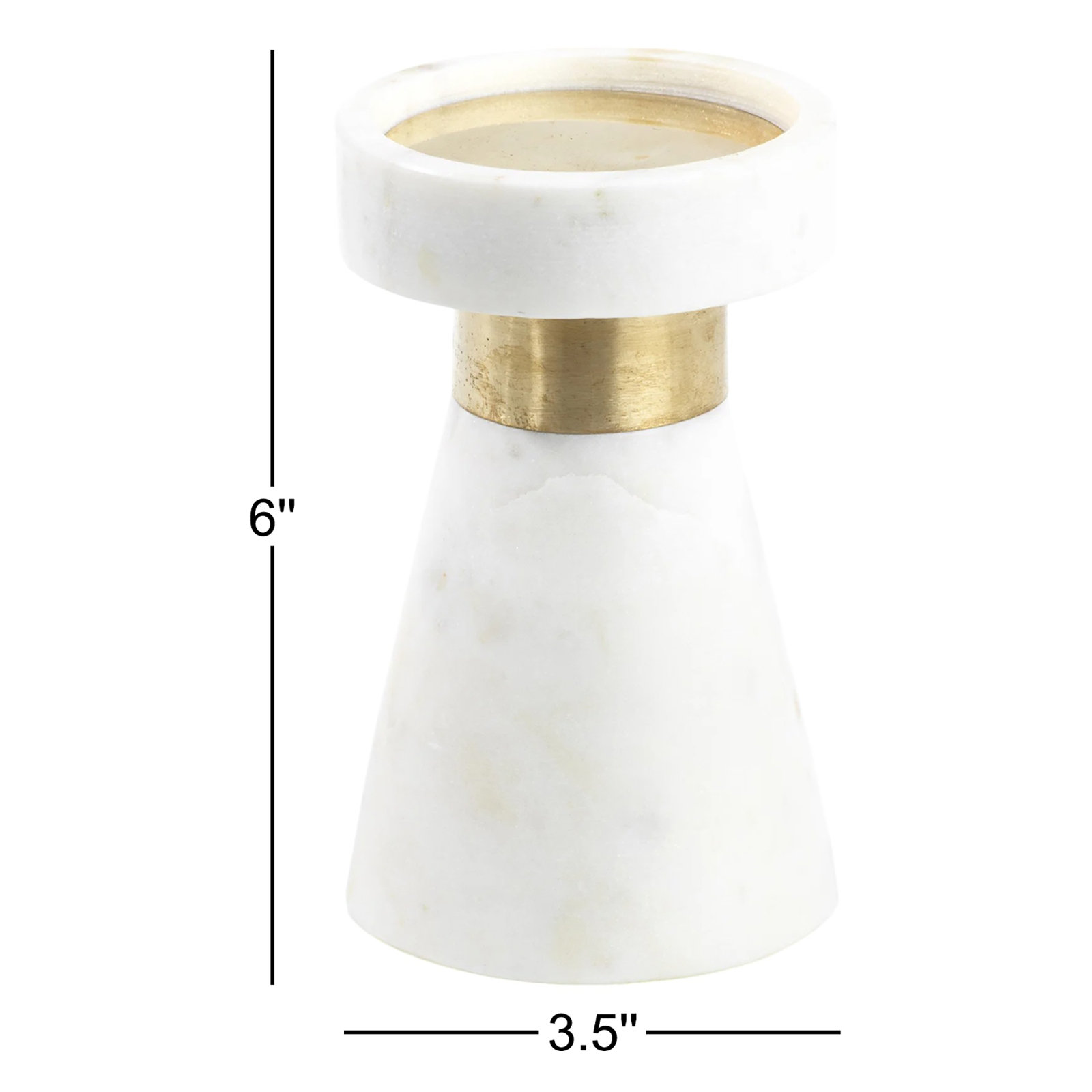 Gibbs Tabletop Candlestick, Small