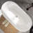59'' x 30'' Freestanding Soaking Acrylic Bathtub