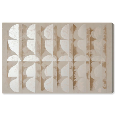 Columnar Shapes I Canvas Modern Abstracts by Art Remedy
