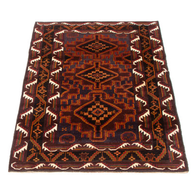 Teimani Brown Rug 3'6" x 6'4"