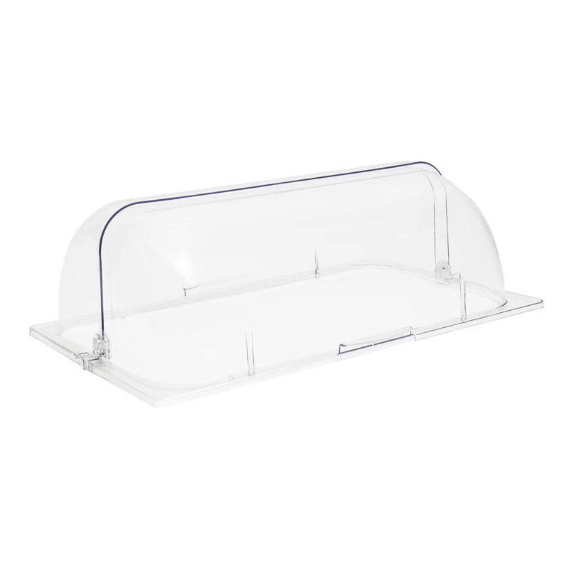 OUKANING 4 pièces couvercle de plat de réchaud transparent