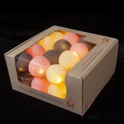 Misti LED Cotton Ball String Light