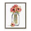 Art mural sur toile Mason Jar Poppies Grain par Amanda Greenwood-923249529-926246445