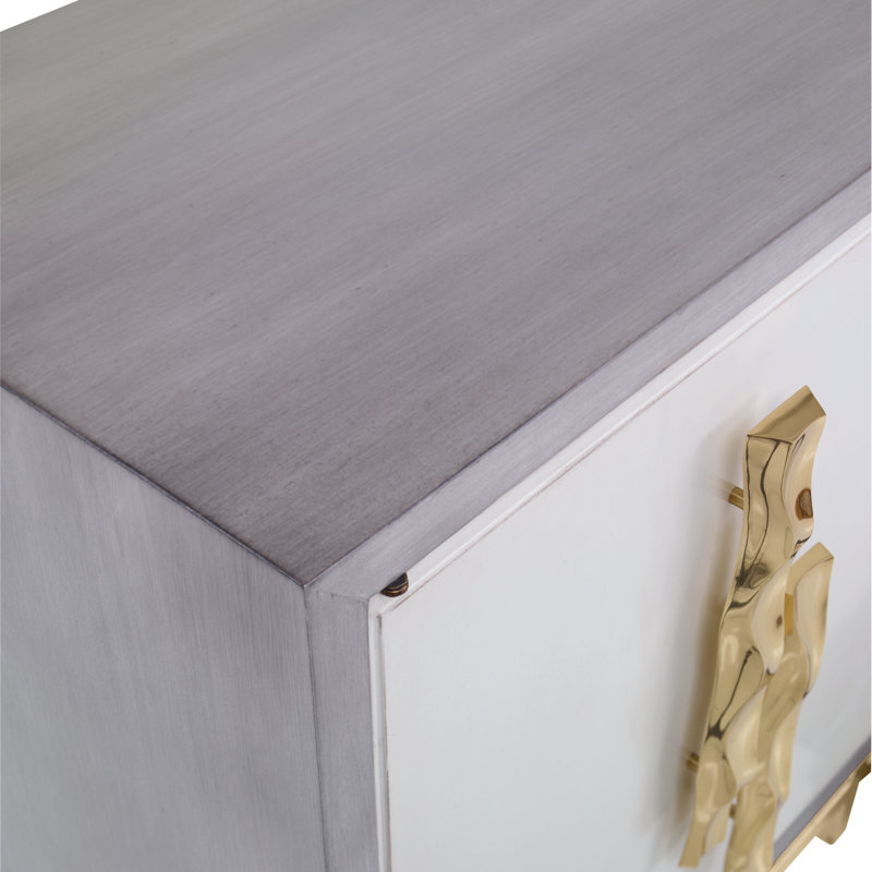 Origami 78'' W Sideboard, Gray