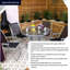 Chabak 4 - Person Patio Dining Set with Round Table