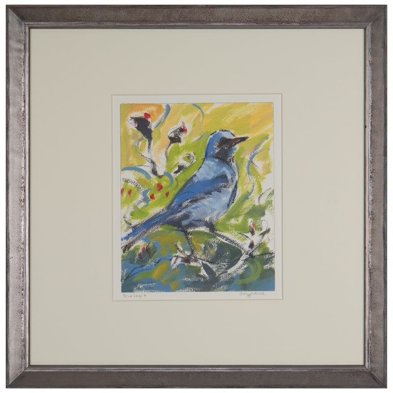 Blue Song 4 Print by Daughdrill