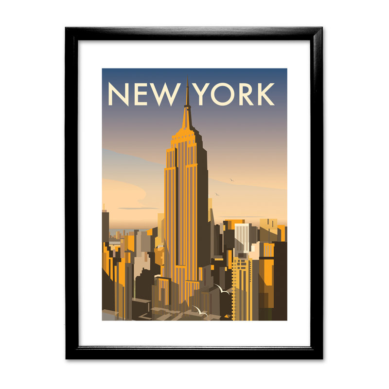 Dave Thompson - Single Picture Frame Print, Black