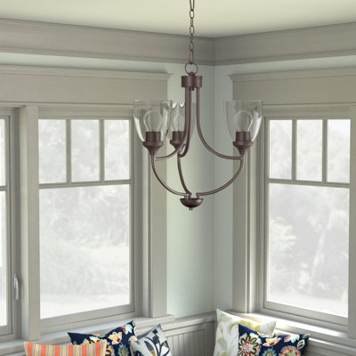 Cariah 3 - Light Dimmable Empire Chandelier