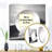 Iveigh - Desert Square Mirror Wall Art For Bathroom-1484274294