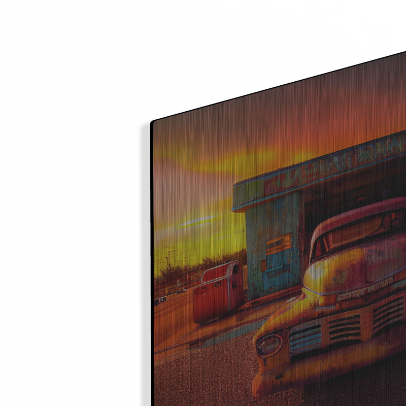 «Route 66 6» par Ray Heere, H 12 po x l 12 po