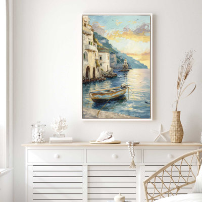 _Positano Azure Retreat, reproduction sur toile