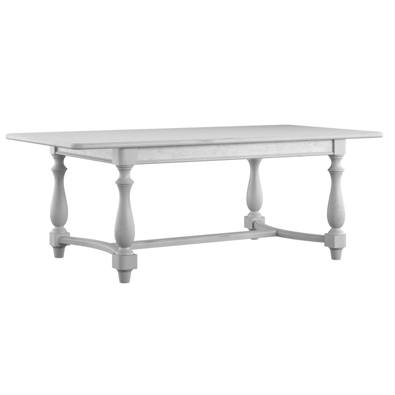 Towler 4 - Person Solid Wood Top Trestle Dining Set, 30”H x 42”L x 82”W