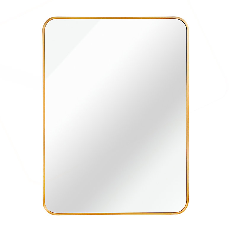 Miroir de salle de bain, Doré, 30,05 po x 22,05 po 