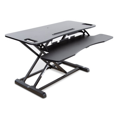 Adjustable Metal Base Standing Desk Converter