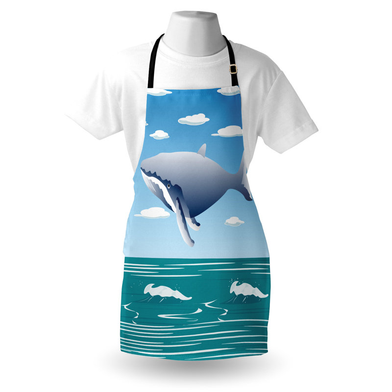 No Pattern Bib Apron
