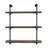 Weybridge 3 Tier Pipe Wall Shelf