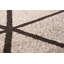 Tapis gris/brun foncé géométrique Denoila-2047165043