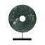 Jade Disk Sculpture with Base-520744251-520744250