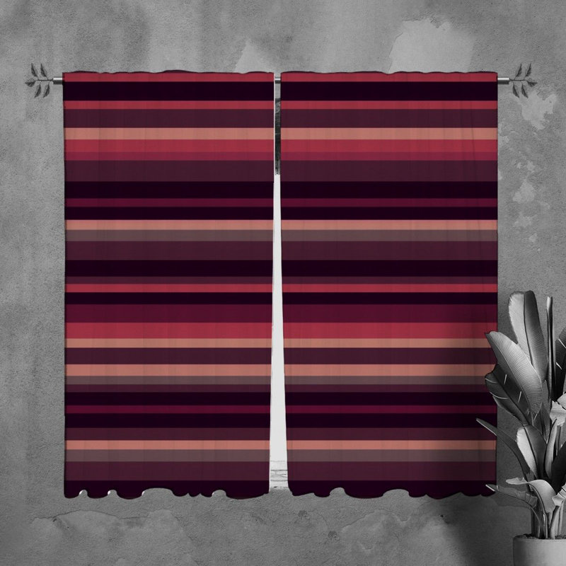Paire de rideaux obscurcissant en polyester Zunaid, L 20 po x L 82 po