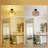 Rattan Semi Flush Mount