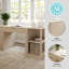 Bureau modulaire, tablette à 2 niveaux et classeur Martha Stewart Kayden-109713874