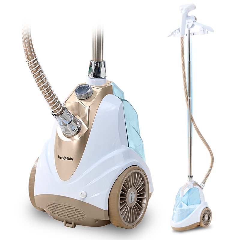 True & Tidy Intelligent Luxury Upright Garment Steamer With 10 Setting And Auto Off, White