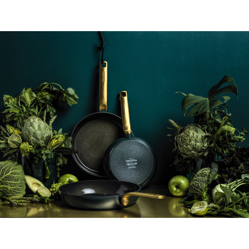 Greenpan Evolution Gold Non-stick 3 Piece Frying Pan Set - 20cm, 24cm, 28cm