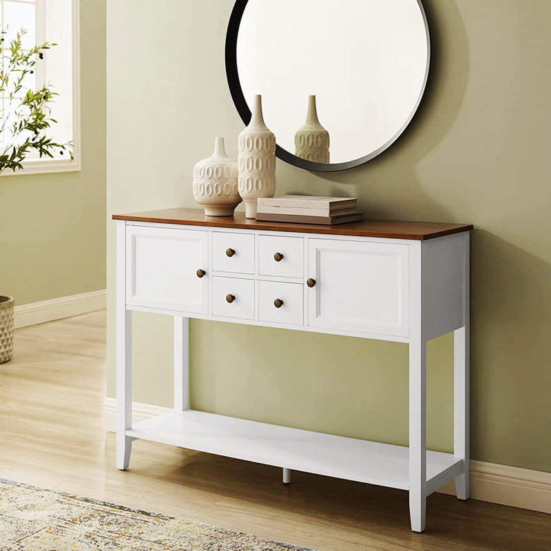 34.01'' Solid Wood Sideboard