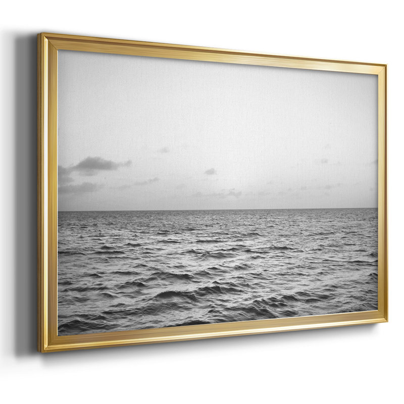 Coast To Coast, reproduction d'art sur toile encadrée, H 18 po x l 26 po x P 1,5 po, Or
