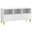 Unfinished TV Stand for TVs up to 49" with Fireplace Included-1814717958
