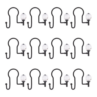 HK18XX Zinc Shower Curtain Hook