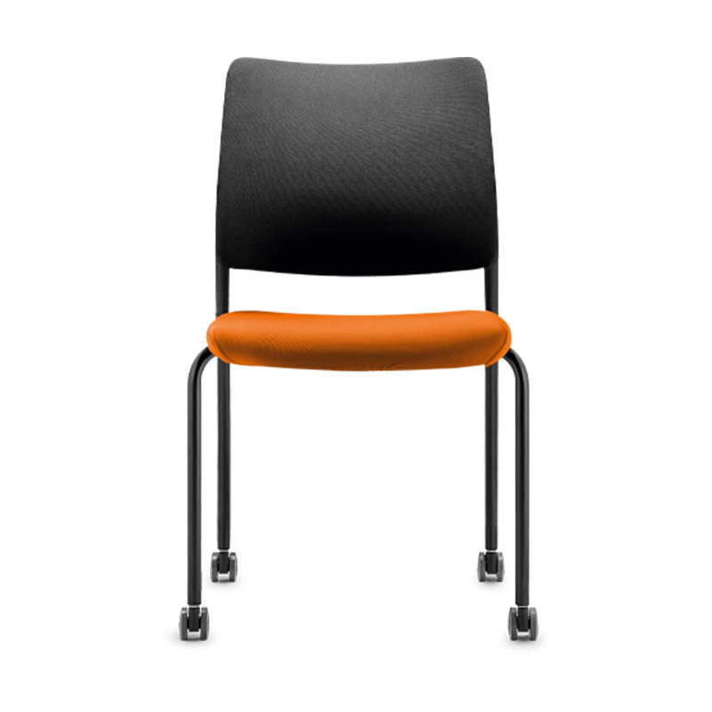 Box Cushion Dining Chair Slipcover, Orange