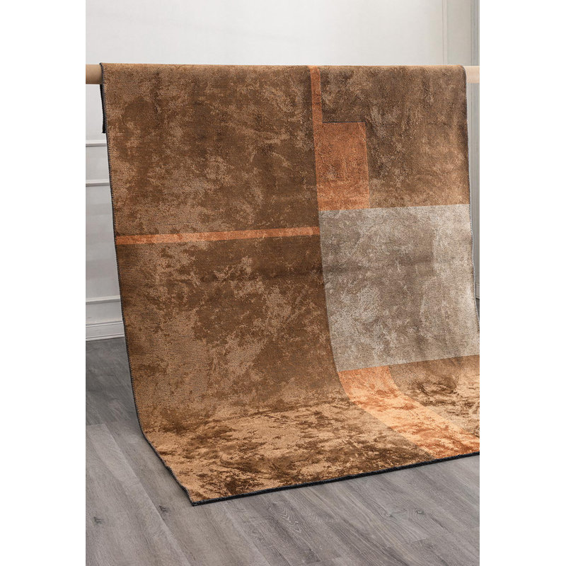 Abstract Panes Area Rug, Rectangle 7'10" x 9'10"