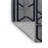 Machine Washable Trellis Gray Area Rug-2023873035