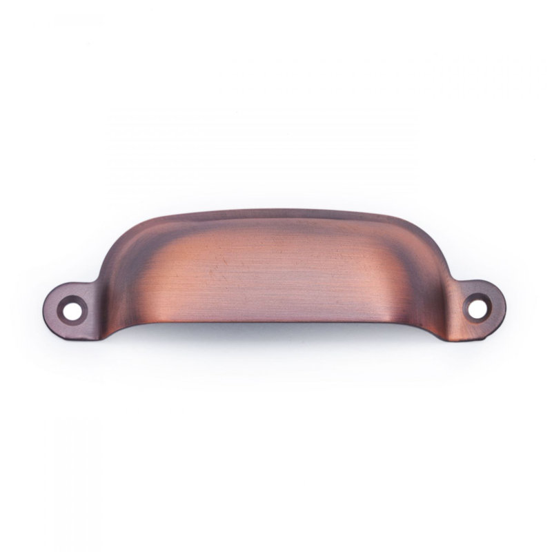 Poignée boîte 3 1/4 po Center to Center Flat Series CF, Distressed Copper