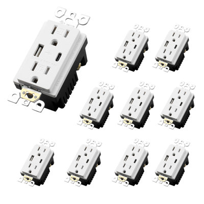 MR-UC-10PK Tamper Resistant Outlet