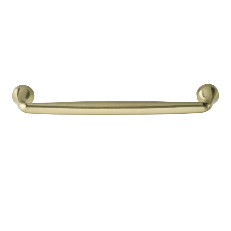 Mason 6-1/4" Satin Brass Bar Pull Multipack, Satin Brass, 6.25"