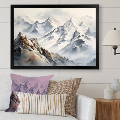 «Morning Fog Mountain Wonder III», reproduction sur toile