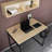 Hussum Metal Base Writing Desk-1724247473