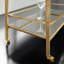 Modern History Bar Cart