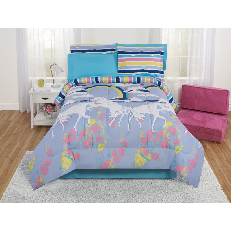 Ensemble d'édredon , Édredon double + 2 taies décoratives + 2 coussin